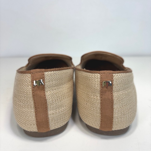 Birdies Starling Raffia Flat Fabric Beaded Womens Botanico Loafer Shoe 8.5 - Picture 7 of 12